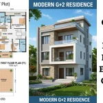 G+2 House Design Ideas with Floor Plan, Elevation & Cost Guide