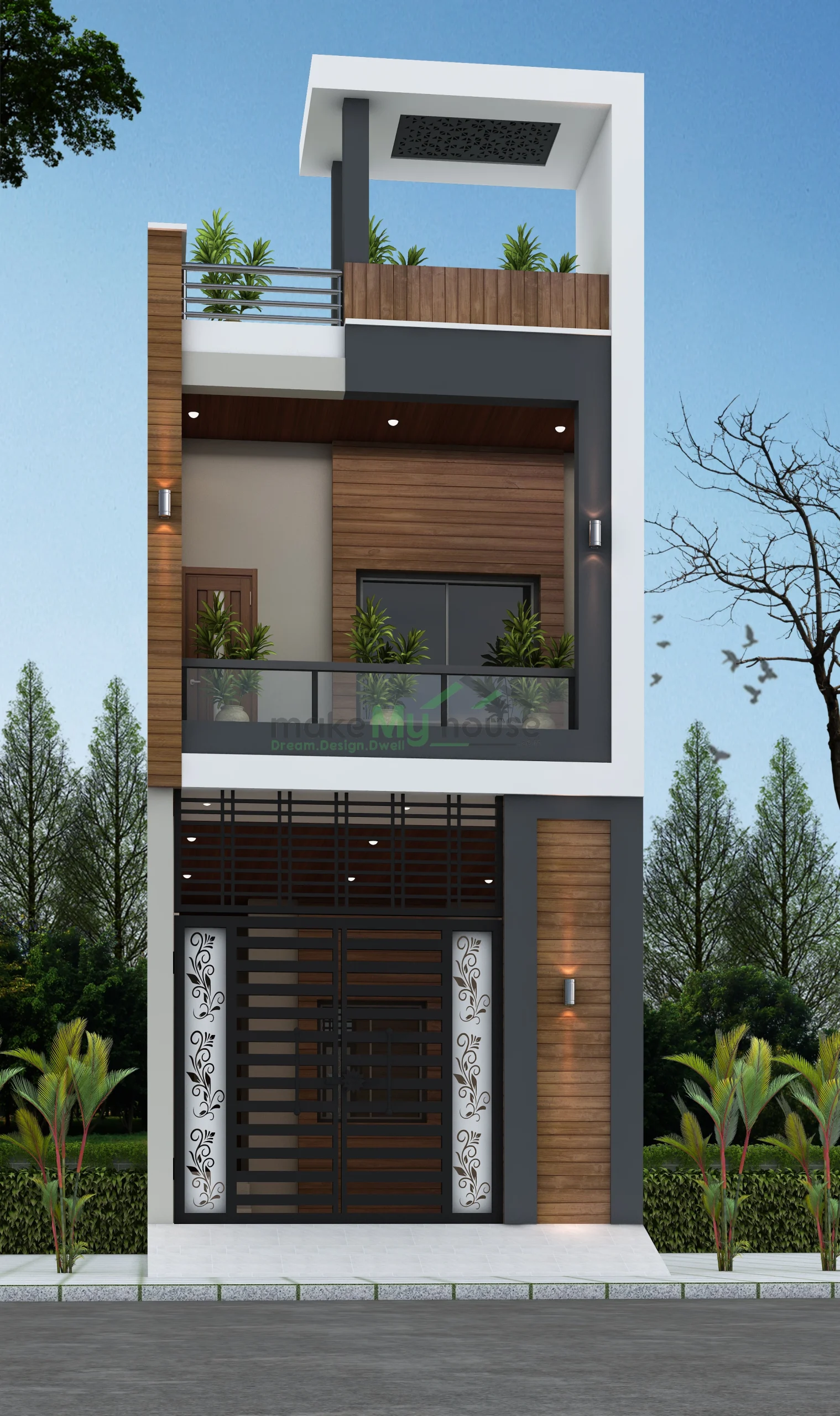 15x60 House Plan Smart Duplex Design Ideas for Narrow Plots