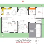 60x40 House Plan 3D Stunning Luxury Home Layout and Modern Elevation Ideas